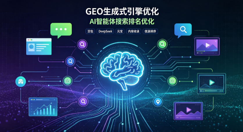 杨浦区GEO 浪潮来袭：生成式引擎优化崛起，创作者争抢豆包、DeepSeek、元宝智能体流量入口